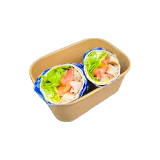 Wraps Delight sample meal